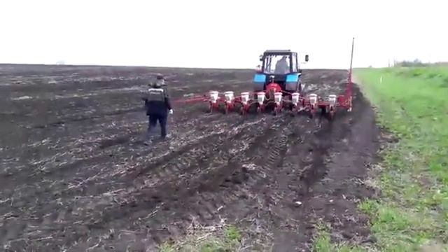 Приступили к посеву подсолнечника смотреть онлайн