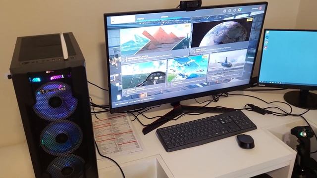 Meus equipamentos - Meu setup para usar os simuladores MSFS e Prepar3D e fazer vídeos para o canal. смотреть онлайн