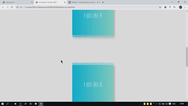 Animate On Scroll in 9 minutes | AOS смотреть онлайн