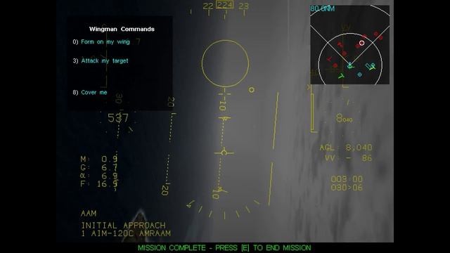 F-22 Lightning 3: Campaign 1 Mission 4 (Black Flag) 1440p 3dfx смотреть онлайн