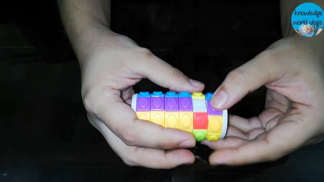 Rotate & Slide Puzzle | New 3D Rotate Slide Cylinder cube Puzzle | knowledge world vlogs смотреть онлайн