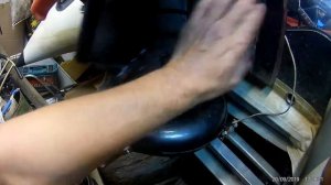 Установка ракушки заднего хода на водомётную насадку для мотора Sea-Pro T40-ES, Yamaha 40 XM,