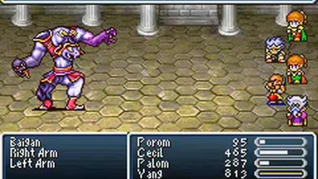 Final Fantasy IV/4 Advance (GBA) Boss Fight: Baigan смотреть онлайн