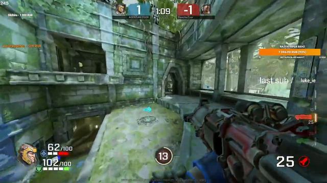 AGENT vs Danchezzor FINAL Quake Champions duel tournament series #25 смотреть онлайн