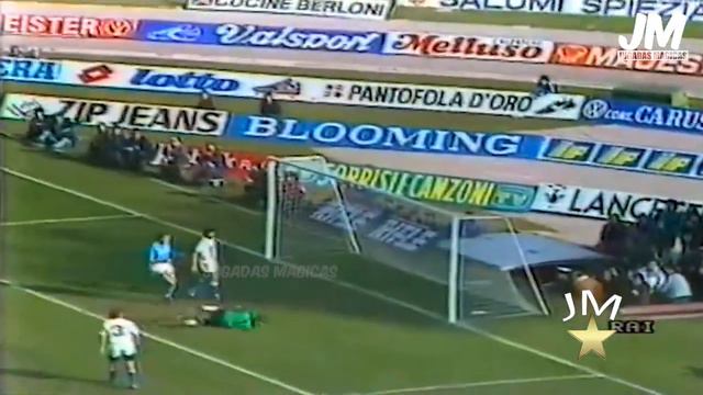 Maradona contro la Sampdoria nel 1987 #forzanapolisempre #maradona смотреть онлайн