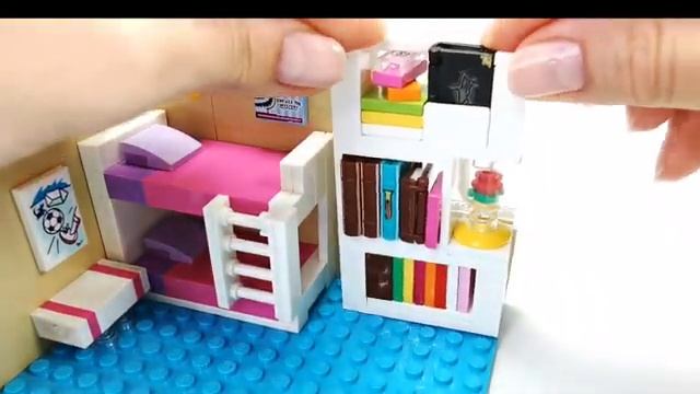 Детская Комната из Лего.Самоделка. С инструкцией.Making dollhouse furniture ?of Lego. DIY. Build #3 смотреть онлайн