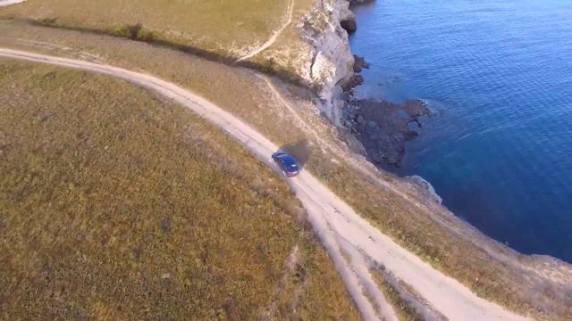 Крымский пейзаж. Крым. Оленёвка. Мыс Фиолент. Гора Кошка . Ласточкино гнездо смотреть онлайн