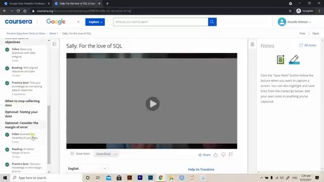 مراجعة شهادة جوجل لتحليل البيانات | Google Data Analytics Certificate Review смотреть онлайн