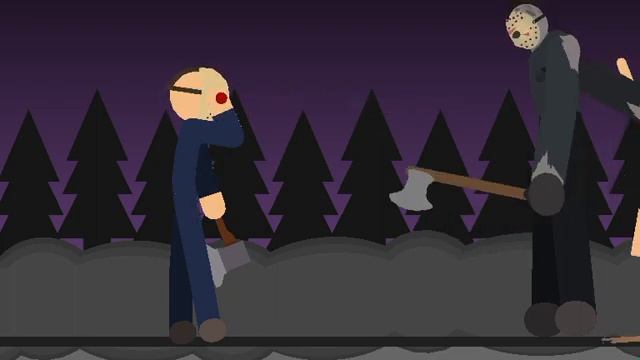 Jason Voorhees vs roy burns #sticknodes #sticknodespro смотреть онлайн