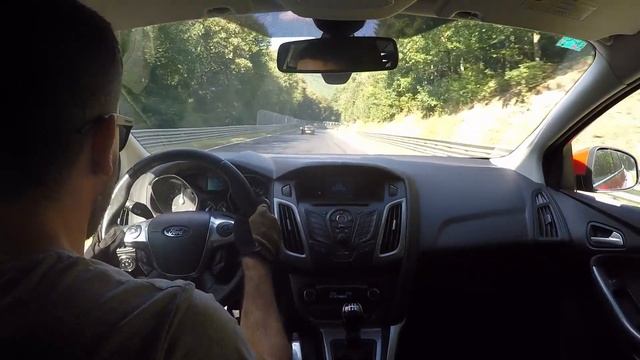 Ford Focus mk3 1.6 TI-VCT | Nürburgring Nordshleife lap смотреть онлайн