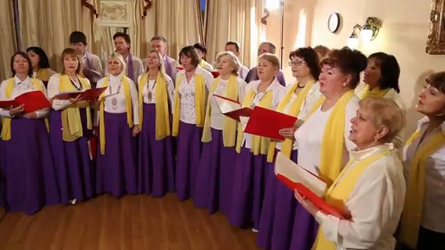 Песня "Голубая планета". Народно-патриотический хор "Святая Русь". смотреть онлайн