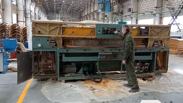 Ремонт гильотины в Костроме на мебельной фабрике (февраль 2022) смотреть онлайн