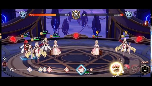 Outerplane - Duo Stella Attack Combo at Arena PvP! смотреть онлайн