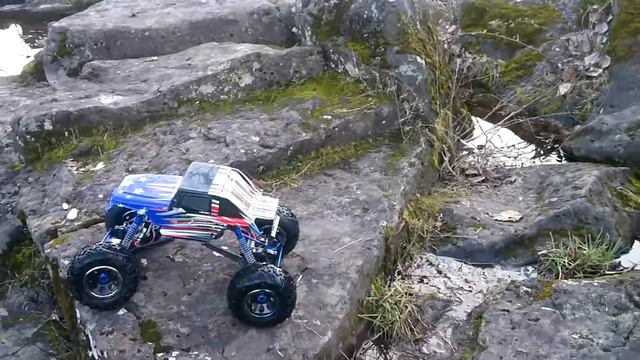Rc Crawler Hsp 1/8 Scale Motor On Axle Crawler