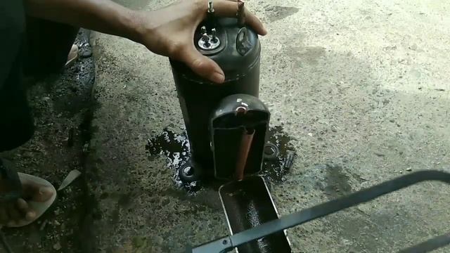 kompresor ac rusak macet bongkar dan membedah daleman kompresor ac part 3 смотреть онлайн