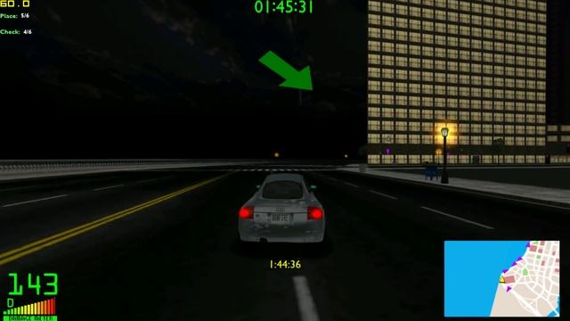 Midtown Madness 2 - Chicago Races with the Audi TT смотреть онлайн