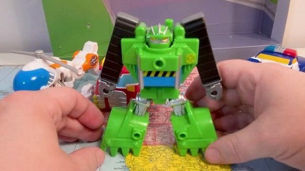 Rescue Bots Griffin Rock Rescue Team - Tuesday Toy Review