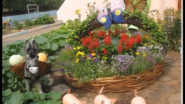 Идеи для двора на даче.