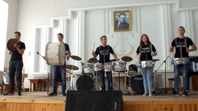 Ансамбль барабанщиков "Drums Shock" г.Барань Республика Беларусь смотреть онлайн