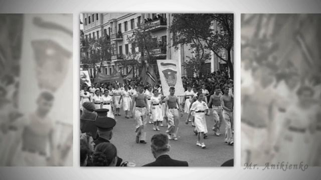 Первомайская демонстрация 1956 год | город Макеевка смотреть онлайн