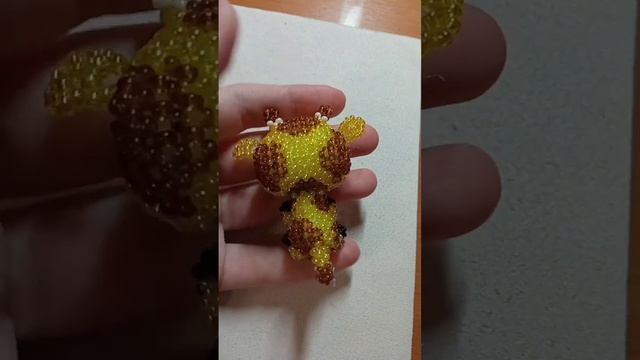 Жираф из бисера! #амигуруми смотреть онлайн