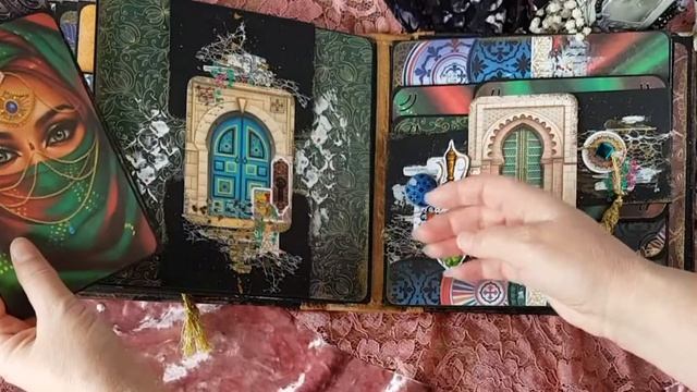 Сердце востока. Видеообзор альбома. Дизайнер @scrapmania-tm Татьяна Савенкова.