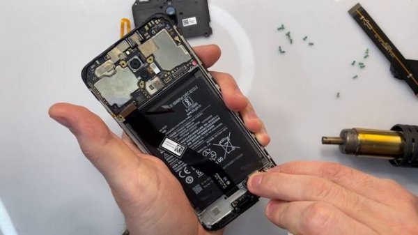 Redmi 8 - Замена Аккумулятора Разборка