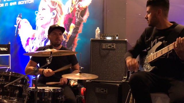 Daniel van der Molen (bass) & Mick Gravéé (drums) - EMME Belgium 23-09-2018 Eich Amplification stan смотреть онлайн