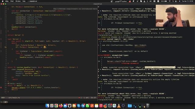 ? Live Coding a Web Server in Rust ? - 04 смотреть онлайн