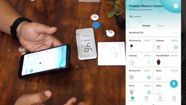 Mijia Smart Temperature and Humidity Monitor Digital Clock смотреть онлайн