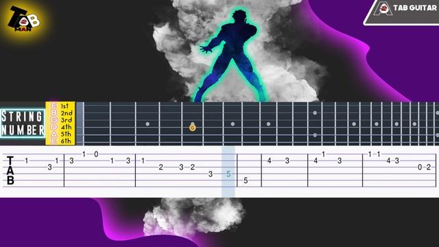 JoJo Part 1 Phantom Blood - Sono Chi no Sadame Guitar Tutorial Tabs смотреть онлайн