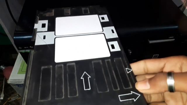 How to print PVC Card on Epson L805. II PVC print full Process смотреть онлайн