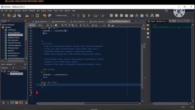 Belajar Java || Java switch,while loop,for loop,break. смотреть онлайн