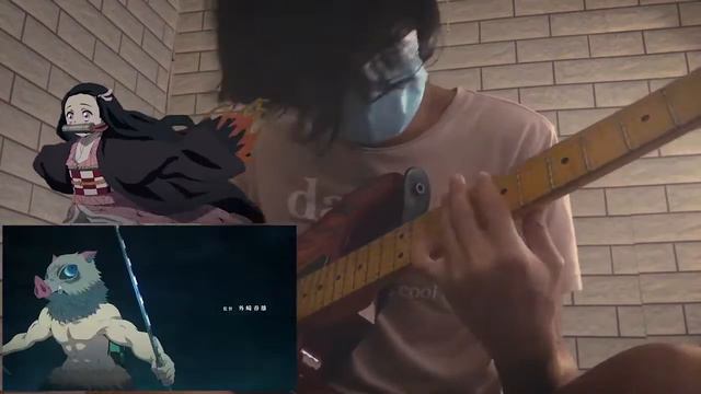 Kimetsu no yaiba OP (Gurenge) Short Guitar Cover смотреть онлайн
