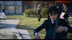 🎻Уэнсдей 1x03 👌🏻Уэнсдей Адамс играет на виолончели и плавит памятник🎻