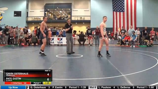 Cadet Men 145 Gavin Osterhaus Minnesota Vs Pate Eastin Illinois смотреть онлайн