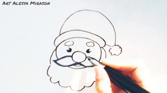 Как легко нарисовать Деда Мороза/541 смотреть онлайн