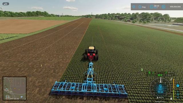How to use Enhanced Vehicle GPS in FS22 for Straight Lines смотреть онлайн