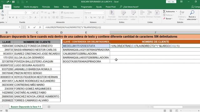 COMO CRUZAR BASES DE DATOS EN EXCEL 18 смотреть онлайн