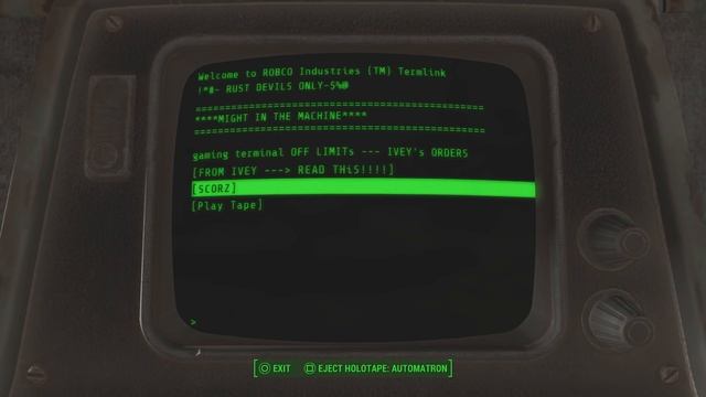 Fallout 4 Automatron - Automatron Holotape Game - Unique Item Guide смотреть онлайн