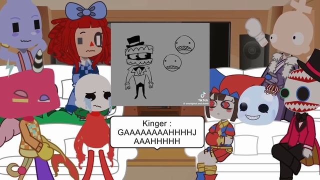 || TADC React To Each Other || The Amazing Digital Circus || 3/? || TADC ||