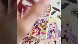 Наклеиваем стикеры на чехол айфона