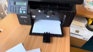 HP LASERJET M1212NF MFP - CE841A Printer All In One Print Copy w/Toner-165 Pgs