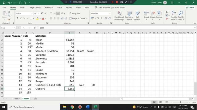 Descriptive Statistics using Excel Functions, Excel Tool Pack and Excel Templates смотреть онлайн