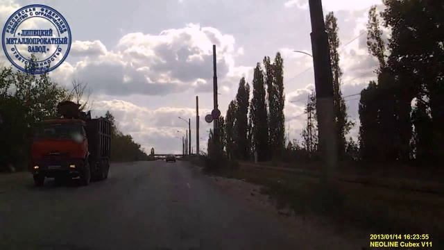 Профлист в Липецке видео проезда ООО Липецкий Металлопрокатный Завод смотреть онлайн