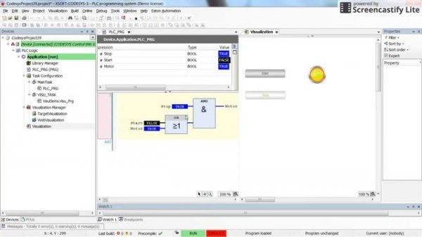 CODESYS: Function Block Diagram (FBD) programming - First lesson