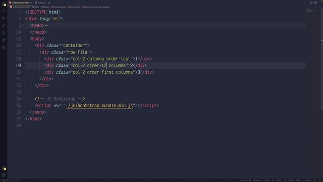 ¡ACTUALIZACIÓN! para re-ordenar columnas - Curso de Bootstrap смотреть онлайн