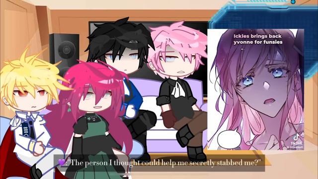 Death Is The Only Ending For The Villainess Character React to ||Manhwa||Gacha Club|| смотреть онлайн