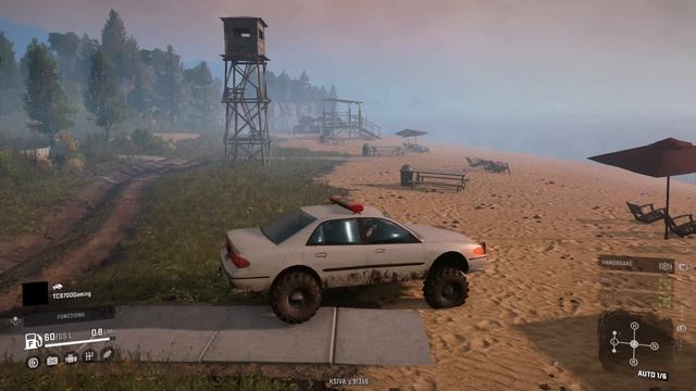 MONSTER TRUCK Police Chase Ends in DISASTER in Snowrunner Mods! смотреть онлайн