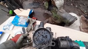 Разгрузка DAF кран осушителя